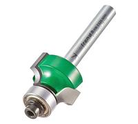 Trend CraftPro C075X1/4TC - Fresa per fresa guidata, arrotondata, gambo da 1/4", raggio 4,8 mm e lunghezza di taglio 12,7 mm, punta in carburo di tungsteno