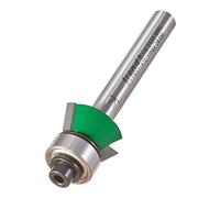 Trend CraftPro C119X1/4TC - Punta per fresa smussata autoguidata, codolo da 1/4", diametro 18,5 mm, angolo di 65 gradi, punta in carburo di tungsteno, C119X1/4TC