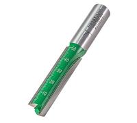 Trend CraftPro C153SX1/2TC - Fresa dritta a due scanalature, gambo da 1/2", diametro di taglio 12,7 mm e lunghezza di taglio 50 mm, punta in carburo di tungsteno