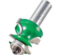 Trend CraftPro C215X1/2TC - Fresa angolare con guida per cuscinetti, gambo da 1/2", diametro di taglio 31,9 mm e lunghezza di taglio 22,5 mm, raggio 7 mm, punta in carburo di tungsteno, C215X1/2TC