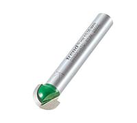 Trend CraftPro Cavetto fresa router 9,5 mm, raggio 4,8 mm, 1/4"
