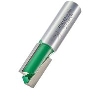 Trend CraftPro Fresa Dritta a Due Taglienti, Gambo 1/2 Pollice, Diametro di Taglio 15mm e Lunghezza di Taglio 25mm, metallo duro (TCT), C024AX1/2TC