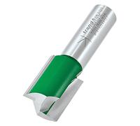 Trend CraftPro C030X1/2TC - Fresa a due scanalature, gambo da 1/2", diametro di taglio 19,1 mm e lunghezza di taglio 25,4 mm, punta in carburo di tungsteno