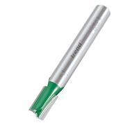Trend CraftPro Fresa Dritta a Due Taglienti, Gambo 1/4 Pollice, Diametro di Taglio 6,3mm e Lunghezza di Taglio 11mm, metallo duro (TCT), C006BX1/4TC