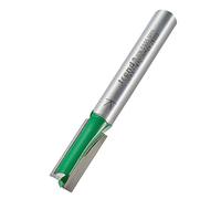 Trend CraftPro C009X1/4TC - Fresa a due scanalature, gambo da 1/4", diametro di taglio 7,1 mm e lunghezza di taglio 19,1 mm, punta in carburo di tungsteno