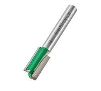 Trend CraftPro Fresa Dritta a Due Taglienti, Gambo 1/4 Pollice, Diametro di Taglio 9,5mm e Lunghezza di Taglio 19,1mm, metallo duro (TCT), C013X1/4TC