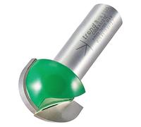 Trend CraftPro Fresa per Cavetto, Codolo 1/2 Pollice, Raggio 12,7mm e Diametro di Taglio 25,4mm, metallo duro (TCT), C058X1/2TC