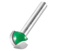 Trend CraftPro Fresa per Cavetto, Codolo 1/4 Pollice, Raggio 7,9mm e Diametro di Taglio 15,9mm, metallo duro (TCT), C055X1/4TC