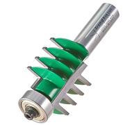 Trend CraftPro Fresa per giunzioni a pettine, gambo 1/2 pollice, diametro di taglio 35mm e lunghezza di taglio 38,1mm, metallo duro (TCT), C219X1/2TC