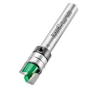 Trend CraftPro Fresa Profilatrice Guidata con Cuscinetto 1/4" Ø9,5mm | Fresa profilatrice per legno con cuscinetto, scanalature in carburo di tungsteno C121GX1/4TC, taglio pulito e preciso