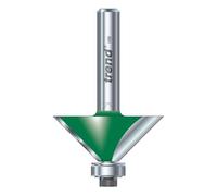 Trend CraftPro fresa smussatura autoguidata 45° 12,7 mm, codolo 8 mm