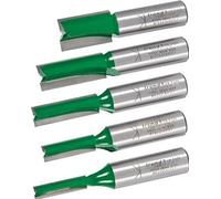 Trend CraftPro Set 5 frese mortasa e tenone, gambo 1/2" TCT, custodia