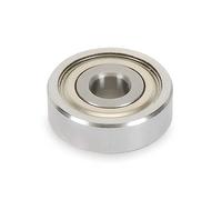 Trend Cuscinetto di ricambio per fresa fresa 21 mm di diametro foro 3/16", spessore 6 mm, schermato da polvere e grasso, B21A