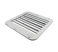 Trend DG/JIG/A - Dima di precisione per piani di lavoro Belfast e sottotop per lavelli, caduta 0,5°, 8 scanalature ai centri di 50 mm, corpo HPL lavorato a CNC, DG/JIG/A