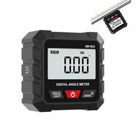 Trend Digital Level Box e Angle Finder, Digital Angle Finder, 4-side Strong Magnetic Angle Gauge, Digital Level Box, Magnetic Table Saw Angle Finder Tool, Strumento per la lavorazione del legno