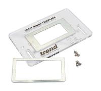 Trend Dima per Cerniere a Scomparsa per Fresatura in Cantiere, Acrilico Trasparente, TEMP/BH/A