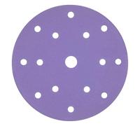 Trend Dischi Abrasivi 150 mm per Levigatrici Orbitali, grani 60/120/240, confezione da 6, film multigrana con rivestimento anti-intasamento, AB/150/M6