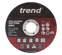 Trend Disco da taglio multimateriale per smerigliatrice angolare, diametro 115 m, taglio sottile 1 mm, AD/C115/1/MM, Confezione da 10