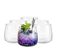 TREND FOR HOME Set Bicchieri Gin Tonic 475 ml Coppe Gelato Vetro 6 Pezzi Coppette Gelato Coppette per Tiramisù Bicchieri per Dolci Monoporzione Ciotole per Gelato Bicchieri Cocktail Spritz | Emma