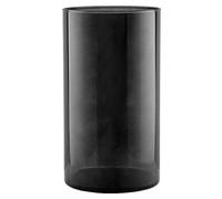 TREND FOR HOME Vaso da Terra Alto da Interno 29 cm Centrotavola Moderno Vaso Decorativo Vaso Cilindrico Allestimenti Matrimonio Vaso di Vetro Colorato | Grafite | 5120 ml | Ø 15.8 cm | Magnolia Smoky