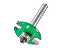 Trend Fresa a Biscotto con Guida a Cuscinetto, Gambo 8 mm, TCT