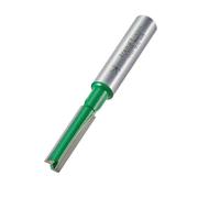 Trend Fresa a due taglienti per gole diametro 6 mm x taglio 25 mm di taglio, adatta per applicazioni come incisione, scanalatura, battentature e mortasatura poco profonda, C005AX8MMTC