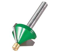 Trend Fresa a smusso guidata da perno, gambo 1/4", 25,5 mm, 45°
