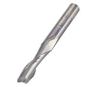 Trend Fresa a Spirale per CNC, Taglio Verso l'Alto, Codolo 8mm, Diametro di Taglio 8mm, Lunghezza di Taglio 32mm, Due Taglienti, Metallo Duro Massiccio, CNC/010X8STC