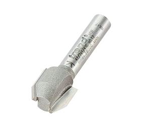 Trend Fresa combi trimmer 60° per bordi, gambo 1/4, Ø12,7 mm