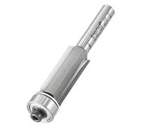 Trend Professionale Fresa per rifilare a tre taglienti con cuscinetto guida, gambo 1/4 pollice, diametro di taglio 12,7mm, lunghezza di taglio 25,4mm, metallo duro (TCT), 46/80X1/4TC
