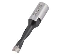 Trend Fresa Domino Ø 6 mm, utensile per scanalature per sistema Festool Domino DF500, punta in carburo di tungsteno, DOM/06