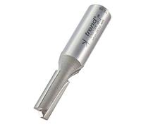 Trend Fresa dritta 2 taglienti 9mm, gambo 1/2" TCT | Ideale per scanalature dritte nel legno: lame TCT carburo di tungsteno, Ø9mm, 3/52X1/2TC.
