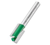 Trend Fresatore Dritto a Due Scanalature CraftPro, Gambo da 6,35 mm, Diametro di Taglio 12 mm & Lunghezza di Taglio 19,1 mm, Punta in Carburo di Tungsteno, C019X1/4TC