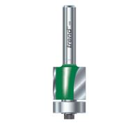 Trend fresa guidata profilo bordi Ø6,35 x 25,4, gambo 8 mm | Fresa per bordi precisa con guida a cuscinetto e tagliente in carburo, rifilo pulito, C168X8MMTC