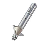 Trend fresa mini per smusso 45°, gambo 1/4, 14,3 mm, al carburo | Per smussi netti a 45° nel legno, taglienti in carburo di tungsteno, Ø 14,3 mm, cod. MB/05X1/4TC