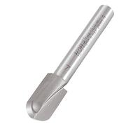 Trend Fresa per Rifilare Raggio Professionale, Raggio 5mm, Codolo 1/4 Pollice, Diametro di Taglio 10mm e Lunghezza di Taglio 18mm, metallo duro (TCT), Senza Cuscinetto, 12/5X1/4TC