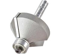 Trend Fresa per smusso 45° con cuscinetto, codolo 1/4, Ø35,1 mm | Perfetta per smussi decorativi 45° puliti: guida a cuscinetto, inserti in carburo, taglio 12 mm, 46/360X1/4TC