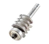 Trend Fresa professionale per fresa multi-Reed guidata per cuscinetti, gambo da 1/4", diametro di taglio 20 mm e lunghezza di taglio 20 mm, punta in carburo di tungsteno, 9/75X1/4TC