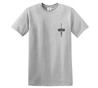 Trend Gear Kombat Royal Marines Commando t-shirt da uomo Army BRITISHSKY blu 100 cotone t-shirt, Grigio sportivo, XXL