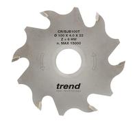 Trend Lama per giuntatrice biscotti 100 mm x 22 mm, 6T, TCT