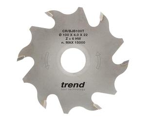 Trend Lama per giuntatrice biscotti 100 mm x 22 mm, 6T, TCT