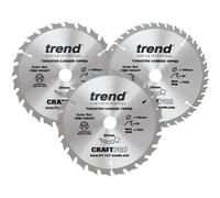 Trend - Lama per sega a batteria CraftPro 165 x 20 mm x 24 D/40 D (3)
