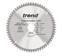 Trend Lama sega circolare 216mm 30mm 64T TCT per alluminio e plastica