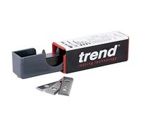 Trend Lame di Ricambio Rota-Tip Professionale, Confezione da 10, Lunghezza 29,5mm x Larghezza 9mm x Spessore 1,5mm, RB/A/10