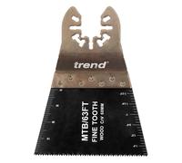 Trend Lame Multitool CrV 68 mm, denti fini, confezione da 5, per legno e plastica, tagli puliti di precisione, fit universale, MTB/63FT