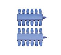 TREND Networks | 158051 | Identificatori di cavi serie VDV II | Identificatori di patch panel numerati in plastica RJ45 #1 - #24 | Set di 24
