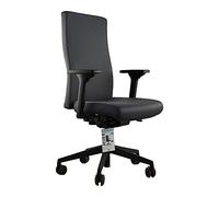 TREND OFFICE Trendoffice to-Strike Comfort pro sk 9248, vincitore del test Stiftung Warentest, sedia da ufficio ergonomica con braccioli 4D, schienale regolabile in altezza, by Dauphin (grigio)