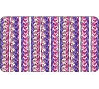 TREND Overcasa TENDA ANTIMOSCHE PER PORTA IN CORDA modello BRAID cm.120x230 (viola/fucsia/rosa)