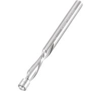 Trend Professionale Fresa a Spirale con Guida e Taglio Discendente, Codolo 1/4 Pollice, Diametro di Taglio 6,3mm e Lunghezza di Taglio 25,4mm, Metallo Duro Solido, S64/2LHX1/4STC