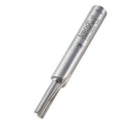 Trend Fresa professionale diritta a due scanalature, gambo da 1/4", diametro di taglio 4 mm, punta in carburo di tungsteno, 3/07X1/4TC